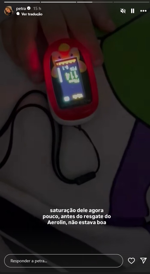 Reprodução stories Instagram