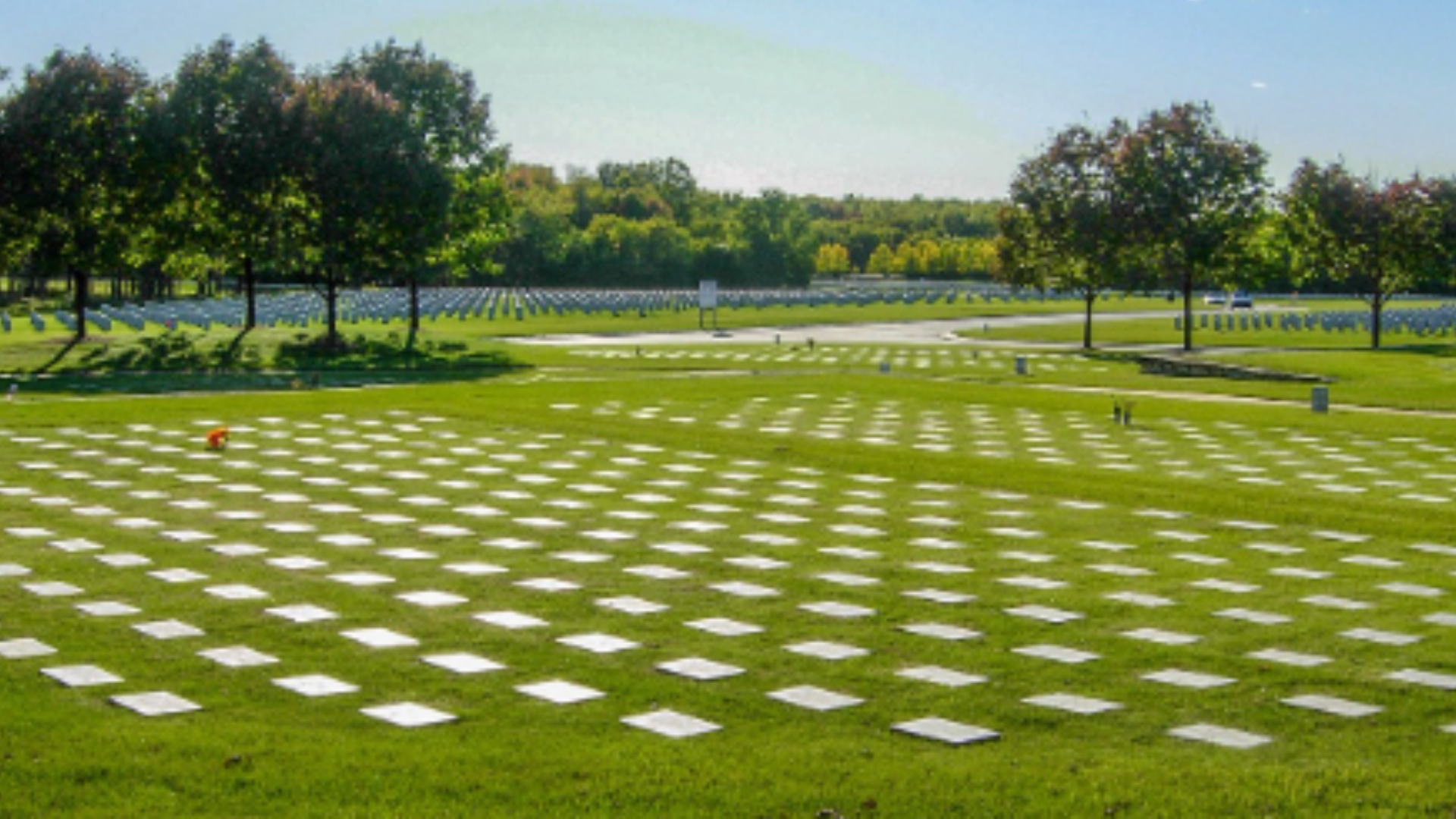 Abraham Lincoln National Cemetery_ reprodução: the cultural landscape foundation